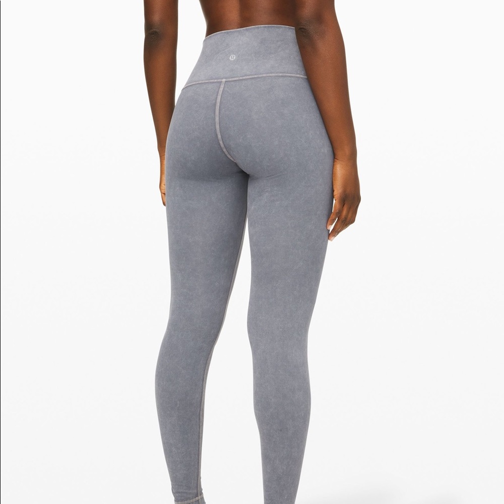 Lululemon Wunder Under Hi-Rise Tight Washed Luna